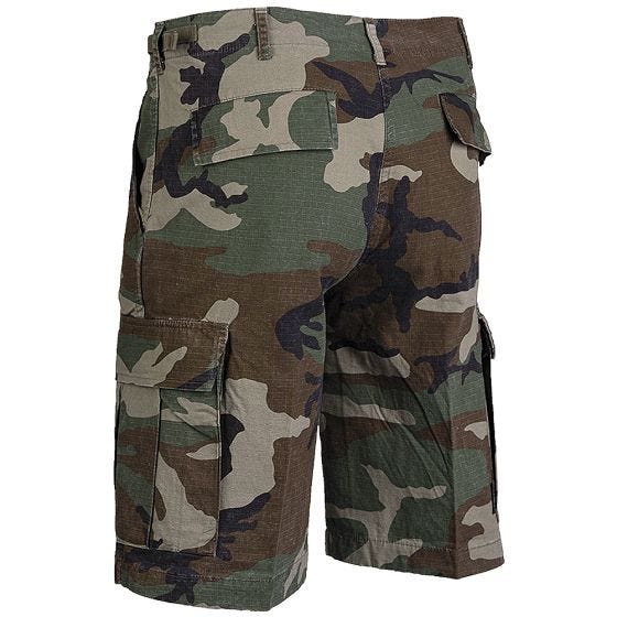 US Prewashed Ripstop Bermuda Shorts Woodland
