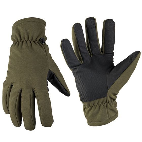 Mil-Tec Softshell Thinsulate Gloves Olive