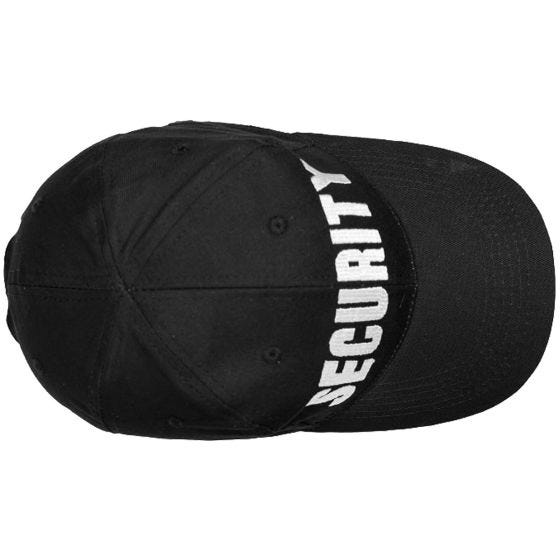 Mil-Tec Security Baseball Cap Black