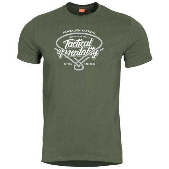 Pentagon Ageron T-shirt Tactical Mentality Olive