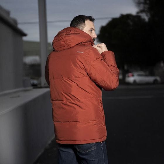 Pentagon Taurus Puffer Jacket Cinder Grey