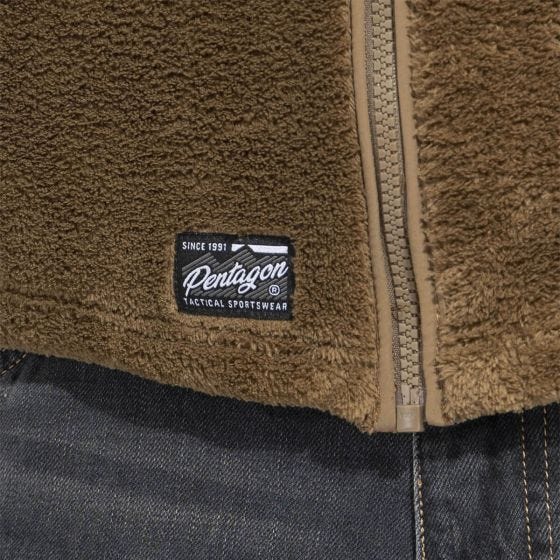 Pentagon Grizzly Full Zip Sweater Coyote