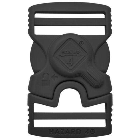 Hazard 4 Roto-Locking Side-Release Buckle Black