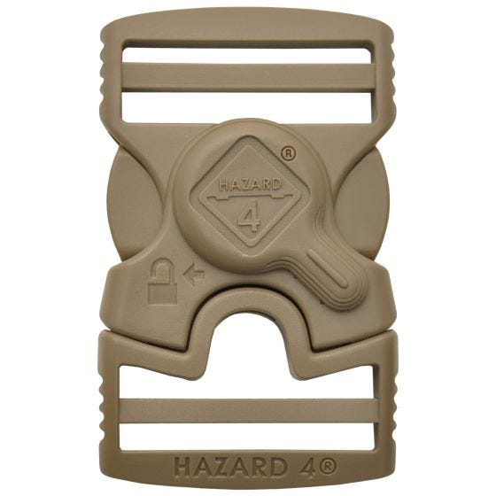 Hazard 4 Roto-Locking Side-Release Buckle Coyote