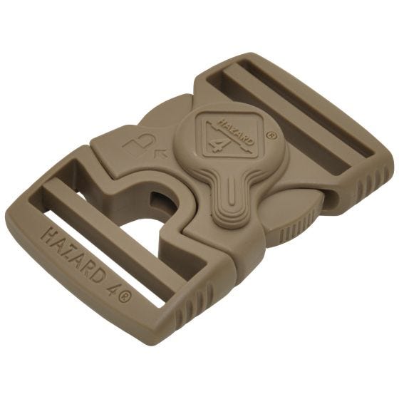 Hazard 4 Roto-Locking Side-Release Buckle Coyote