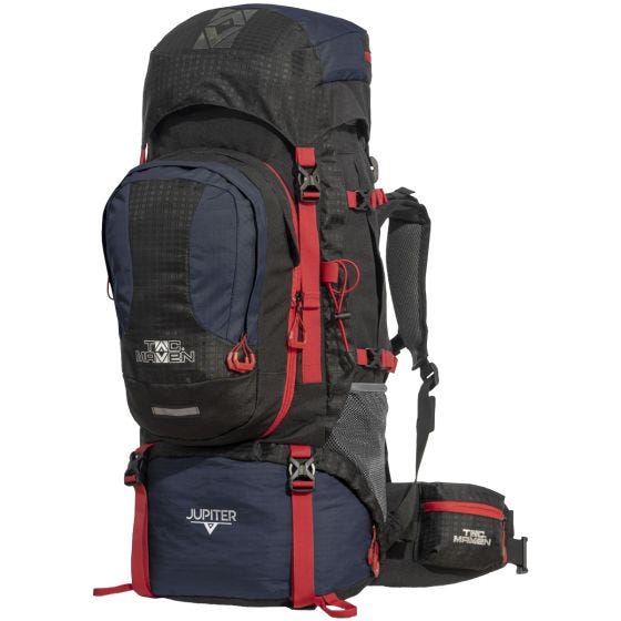 TAC MAVEN Jupiter Outdoor Backpack 60+10L Midnight Blue