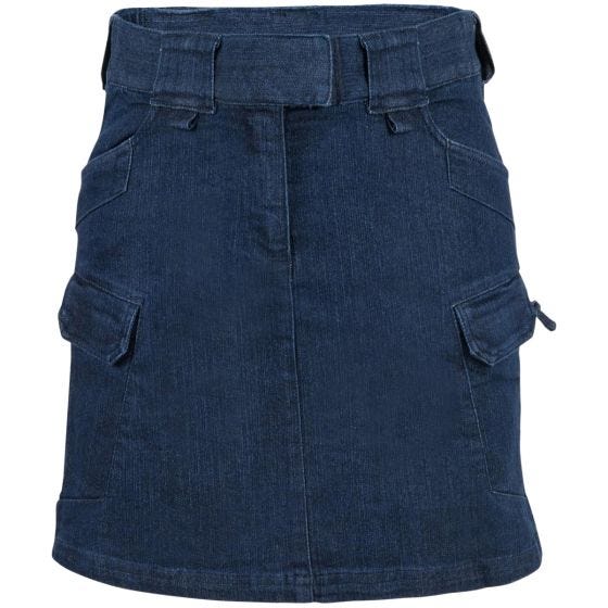 Helikon Women's Urban Tactical Skirt Denim Mid Dark Blue