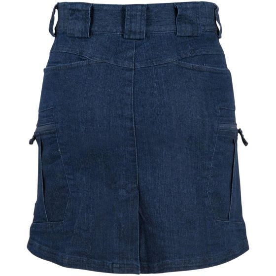 Helikon Women's Urban Tactical Skirt Denim Mid Dark Blue