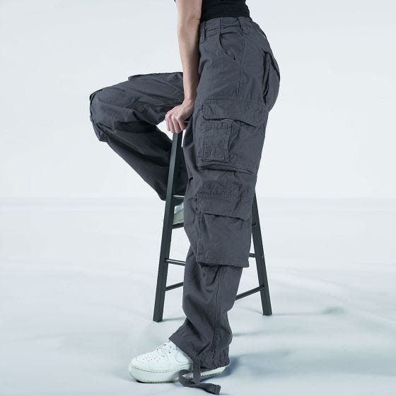 Surplus Ladies Airborne Vintage Trousers Anthracite