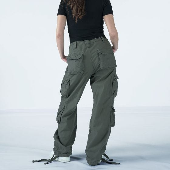 Surplus Ladies Airborne Vintage Trousers Olive