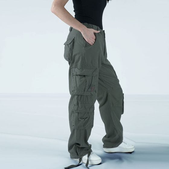 Surplus Ladies Airborne Vintage Trousers Olive