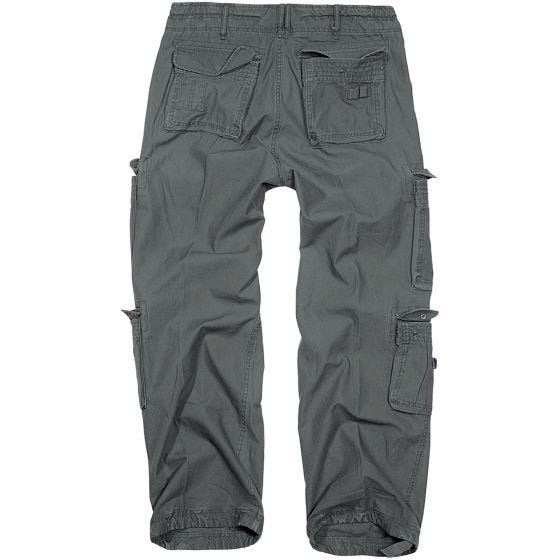 Brandit Pure Vintage Trousers Anthracite