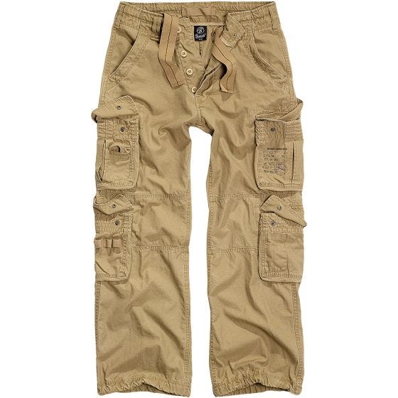 Brandit Pure Vintage Trousers Beige