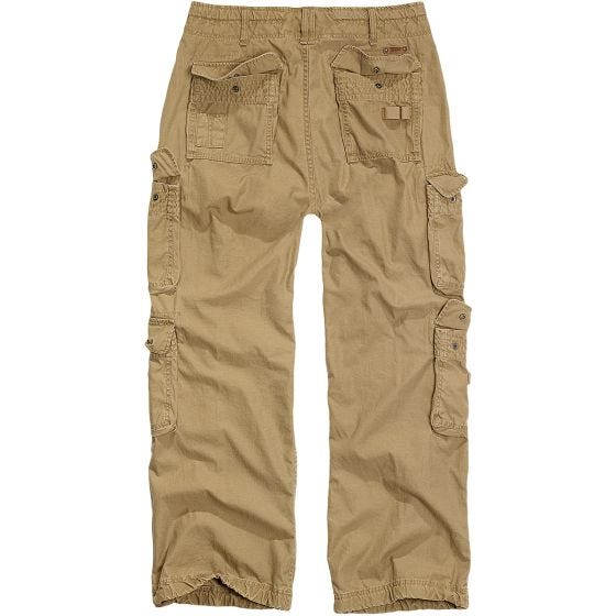 Brandit Pure Vintage Trousers Beige