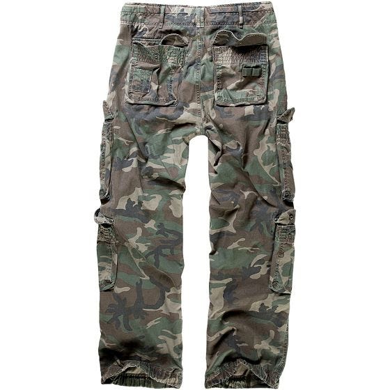 Brandit Pure Vintage Trousers Woodland