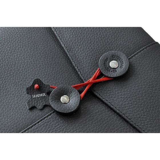 Civilian Manila 11 Leather Sleeve for MacBook Air 11" / Netbook Black