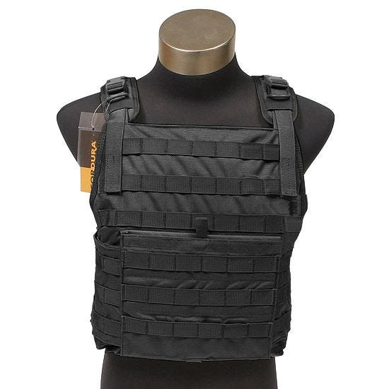 Flyye MOLLE Style PC Plate Carrier Black