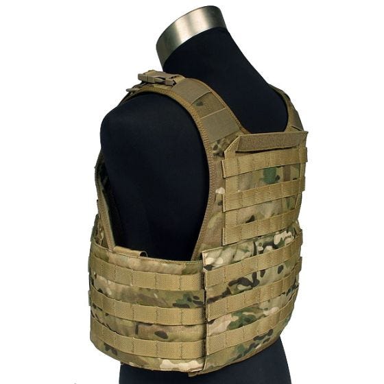 Flyye MOLLE Style PC Plate Carrier MultiCam