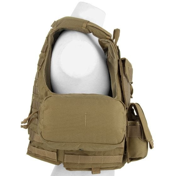 Flyye Force Recon Vest with Pouch Set ver. Mar Khaki