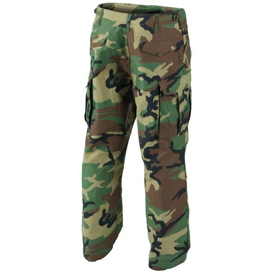 Helikon M65 Combat Trousers Woodland