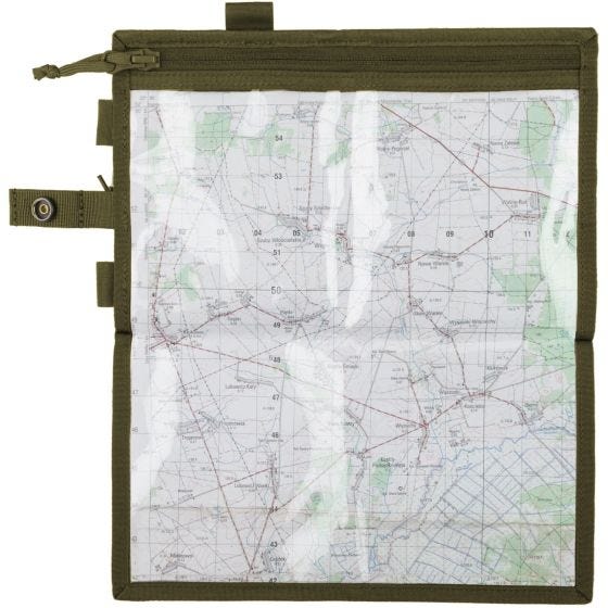 Helikon Map Case Olive Green