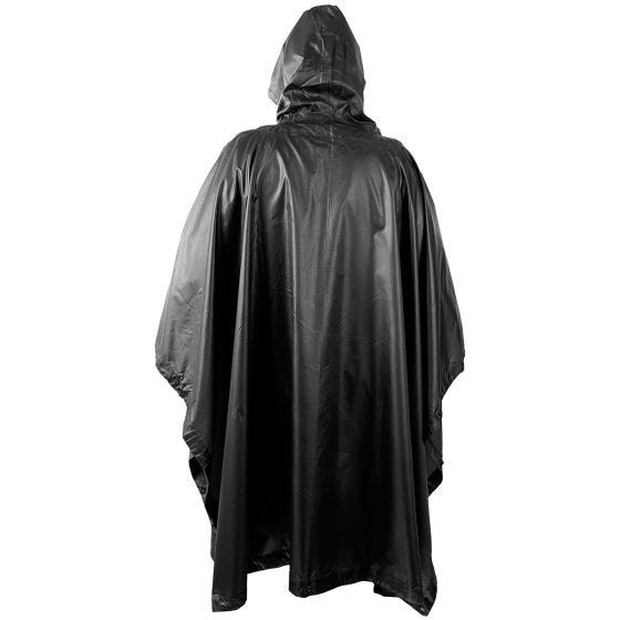 Helikon Waterproof Poncho Ripstop Black