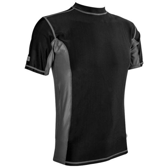 Highlander Men's Pro Comp Short Sleeve Top Black / Grey