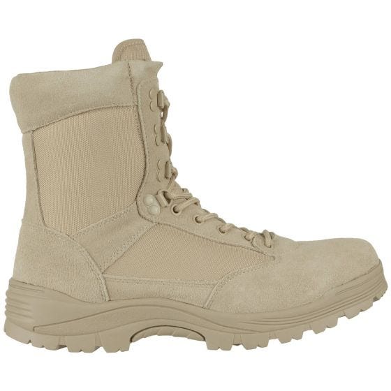 Mil-Tec Tactical Side Zip Boots Khaki