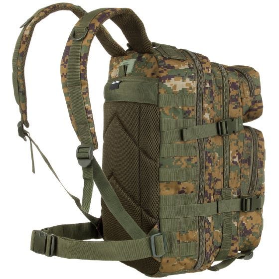 Mil-Tec MOLLE US Assault Pack Small Digital Woodland