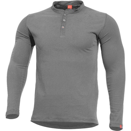 Pentagon Romeo Henley Shirt Wolf Grey