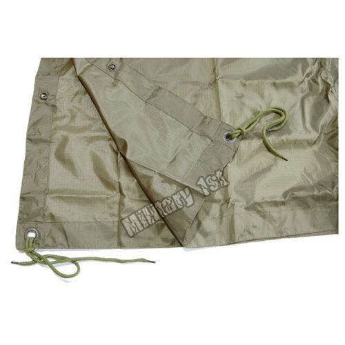 Waterproof Poncho Ripstop Olive