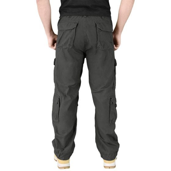 Surplus Airborne Vintage Trousers Black