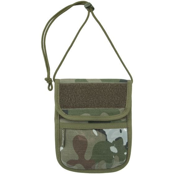 Wisport Patrol Neck ID Wallet Polish Woodland